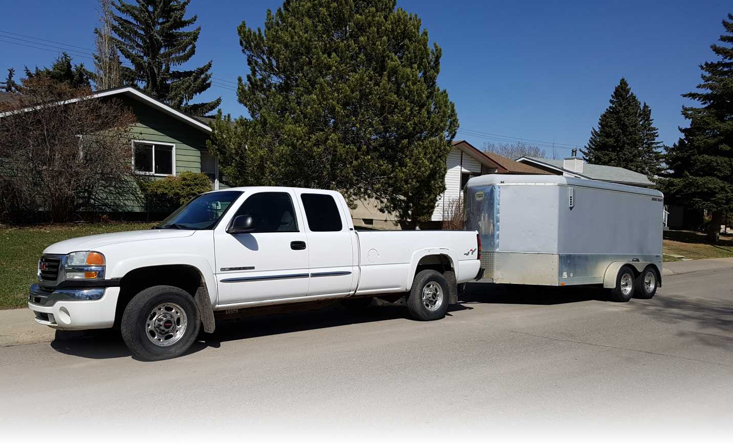 truck used for window installations