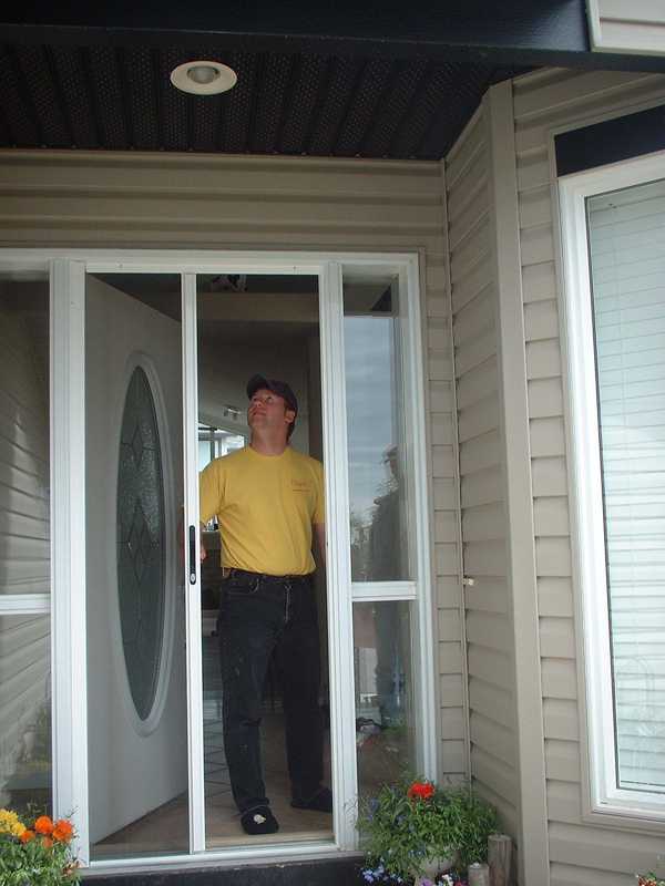 Storm Doors Calgary Installation Services KLAAD Glass Ltd.